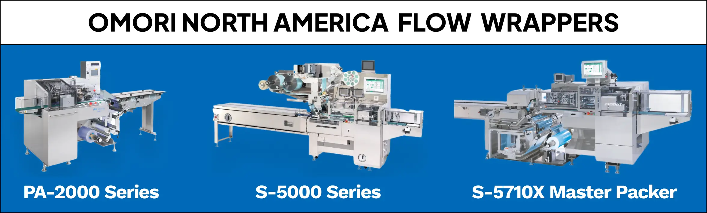 omori north america flow wrapper machines
